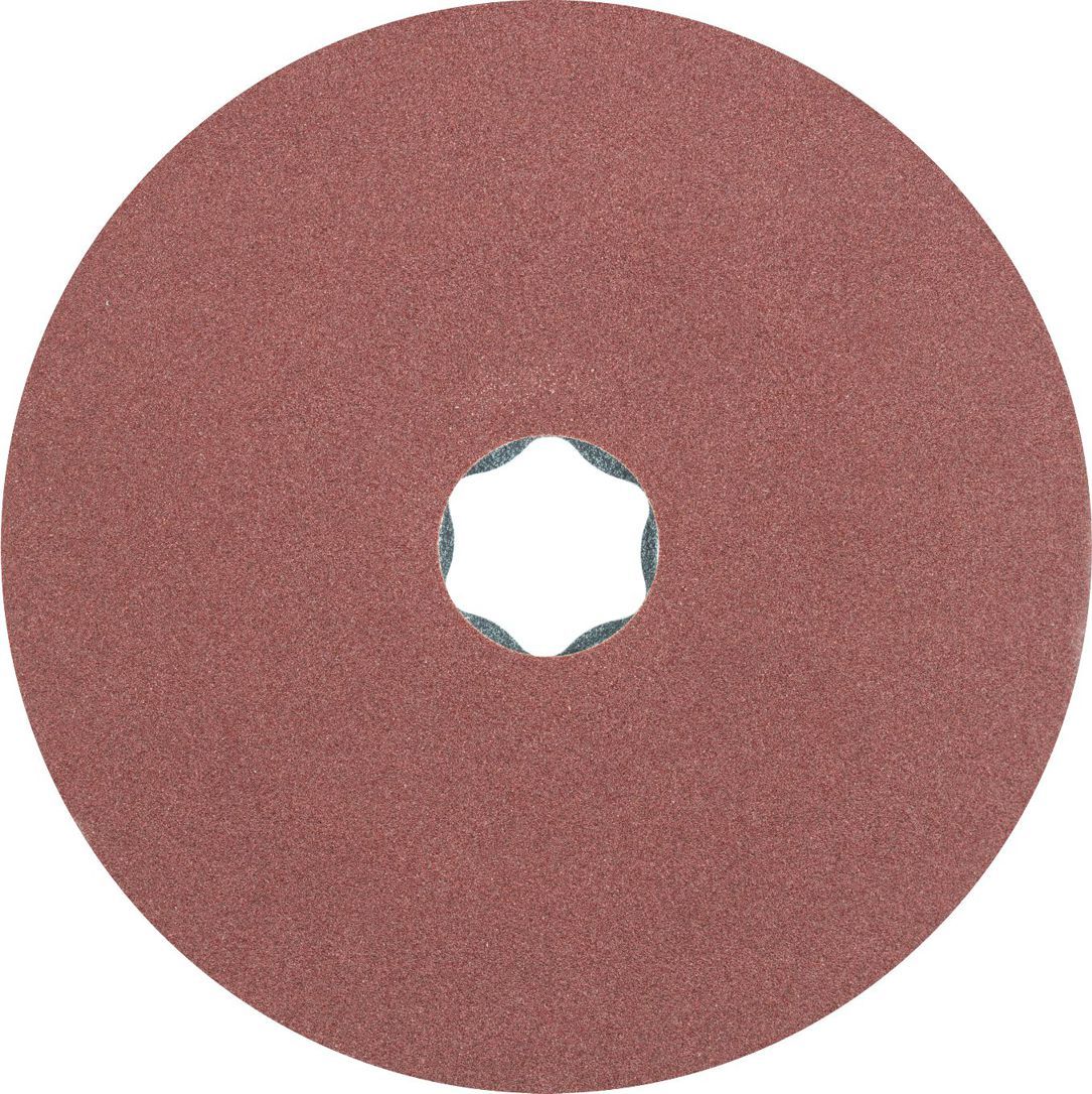 PFERD COMBICLICK RESIN FIBRE DISC ALUM OX 115MM 120 GRIT